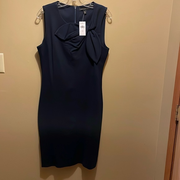 Banana Republic Dress.  Size 10 Tall.  Navy blue - Picture 1 of 3